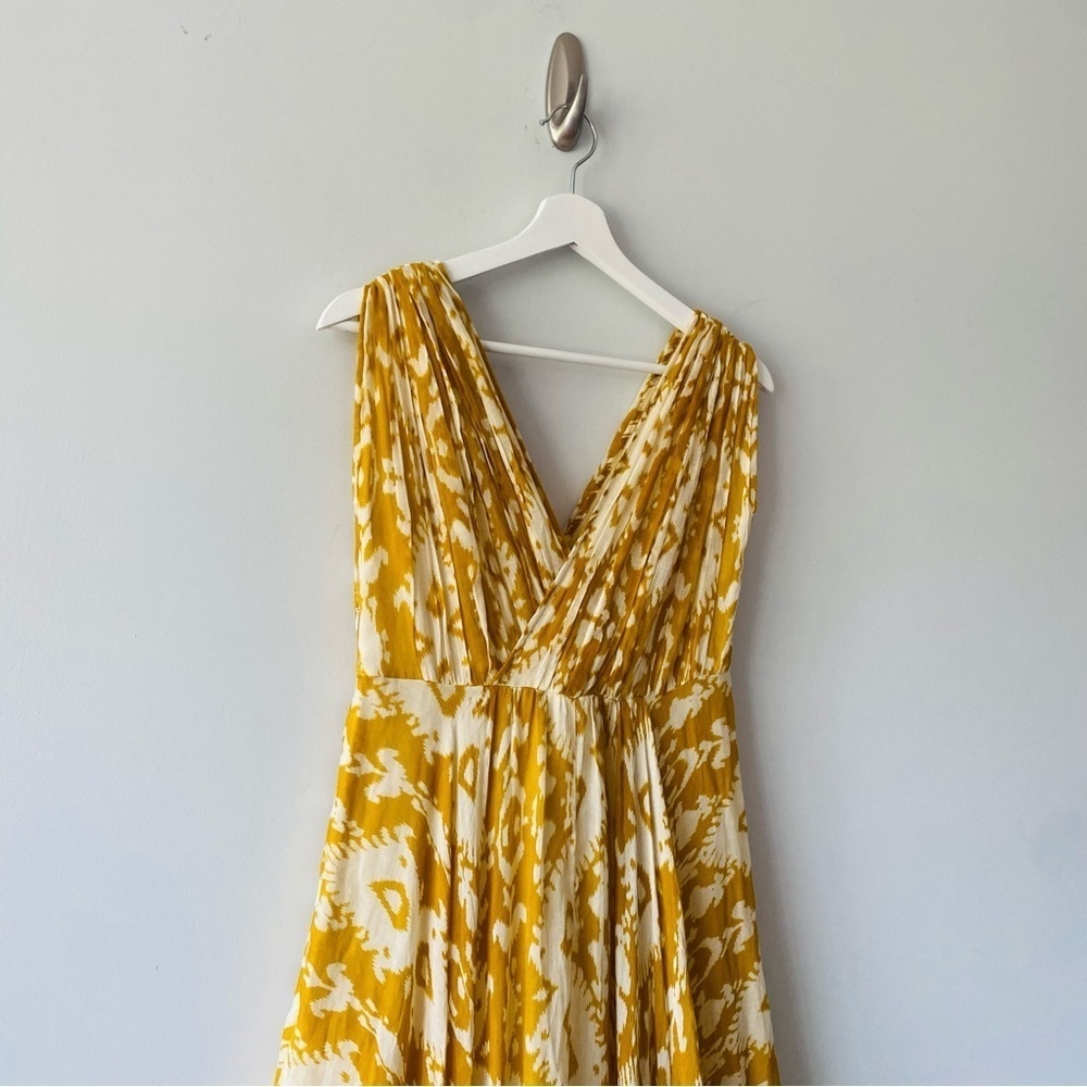 Mes Demoiselles Samarcande Ikat Print Cotton Dress Size 6​​​​ - Picture 5 of 12
